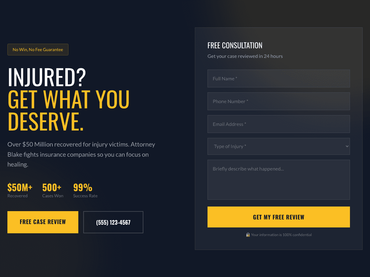 Blake Personal Injury