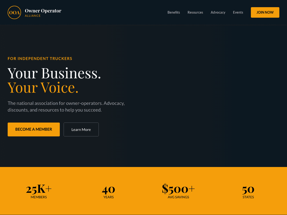 Owner Operator Alliance