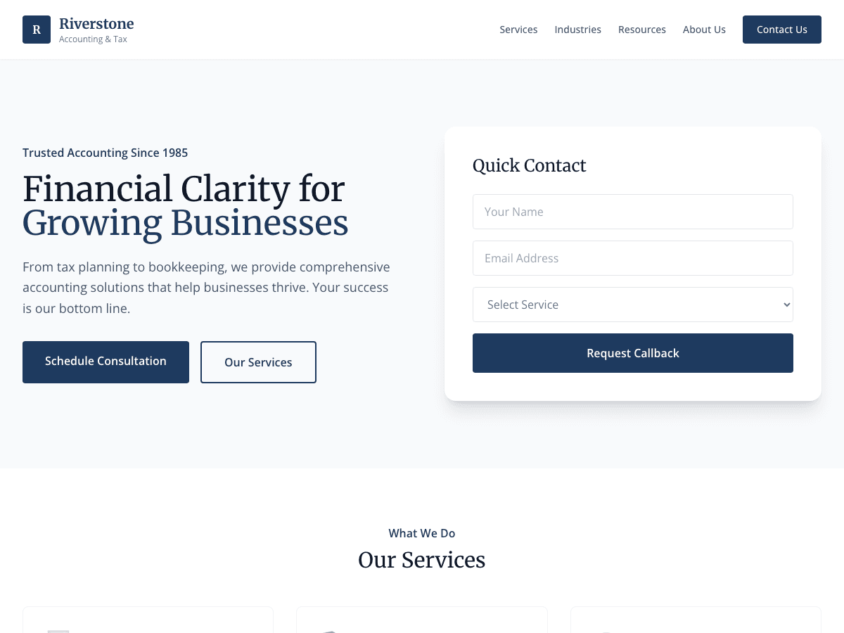 Riverstone Accounting