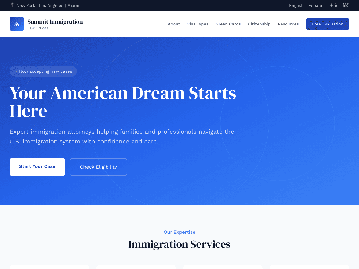 Summit Immigration Law