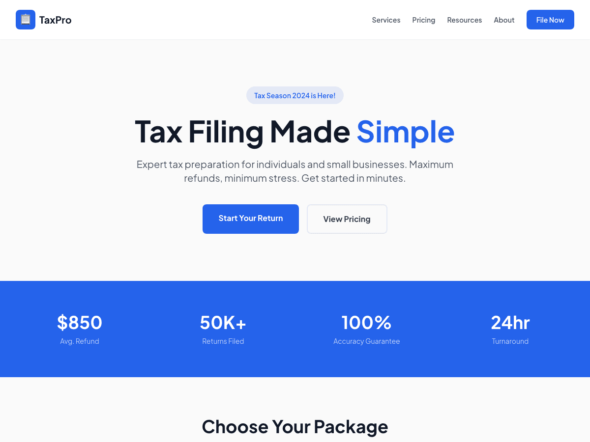 TaxPro Solutions